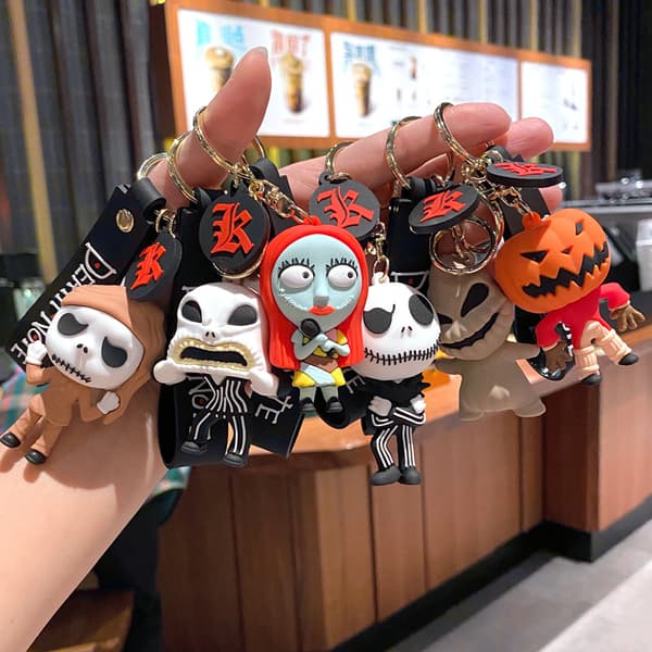 Halloween Painajainen ennen joulua Avaimenperä Auton avaimenperä A3