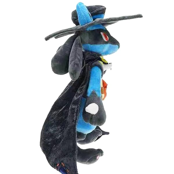 Halloween Lucario plyschdocka cosplay klä upp Riolu evolution v
