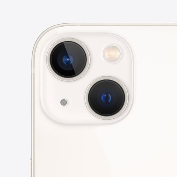 APPLE iPhone 13 128 GB Starlight (2021) - Renoverad - Utmärkt skick - Refurbished Grade A+