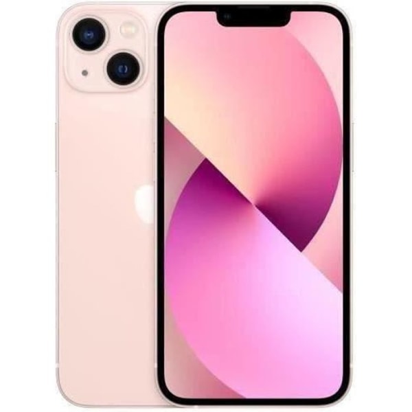 APPLE iPhone 13 256 GB Rosa (2021) - Renoverad - Utmärkt skick - Refurbished Grade A+