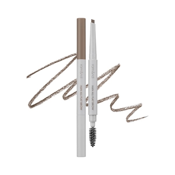 rom&nd Han All Flat Brow C3 Modern Beige 0,17 g - ögonbrynspenna, kall askbeige 0.17