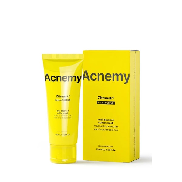 ACNEMY ZITMASK Sulfur Mask for Imperfections 100 ml - Svavelmask mot imperfektioner 100