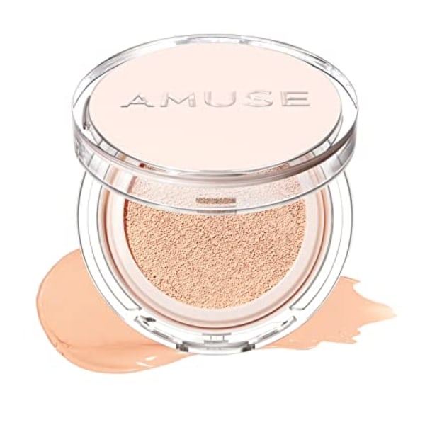 AMUSE Skin Tune Vegan Cover Cushion 01 Fair Tune SPF 45 PA+++ - Vegansk cushion foundation 15