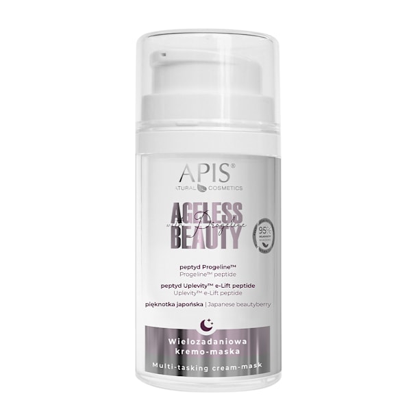 APIS - AGELESS BEAUTY MED PROGELINE multi-tasking nattkräm-mask med progelin, 50ml 50