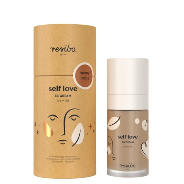 RESIBO BB-kräm solig beige, 30ml 30