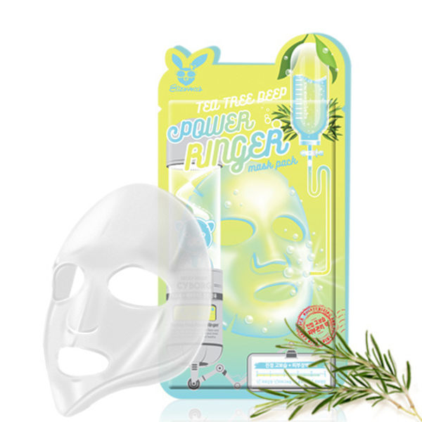 Elizavecca TEA TREE DEEP POWER RINGER MASK - Lugnande sheet mask 23