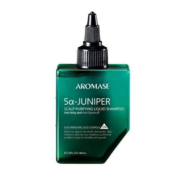 AROMASE 5α Juniper Scalp Purifying Liquid Shampoo, 80 ml - rengöringsschampo 80