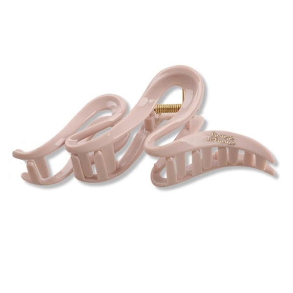 ECARLA XL hårspänne beige - XL hårspänne beige