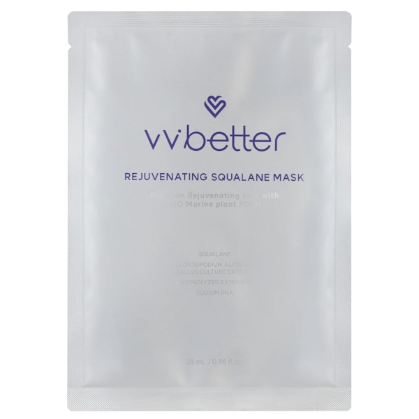vvbetter REJUVENATING SQUALANE MASK 28ml - Närande arkmask