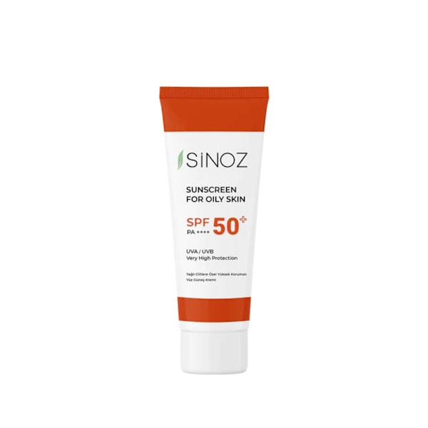Sinoz - Solskyddsmedel för fet hud SPF 50+ UVA/UVB PA++++, 50ml - Solskyddsmedel för fet hud SPF 50+ UVA/UVB PA++++ 50