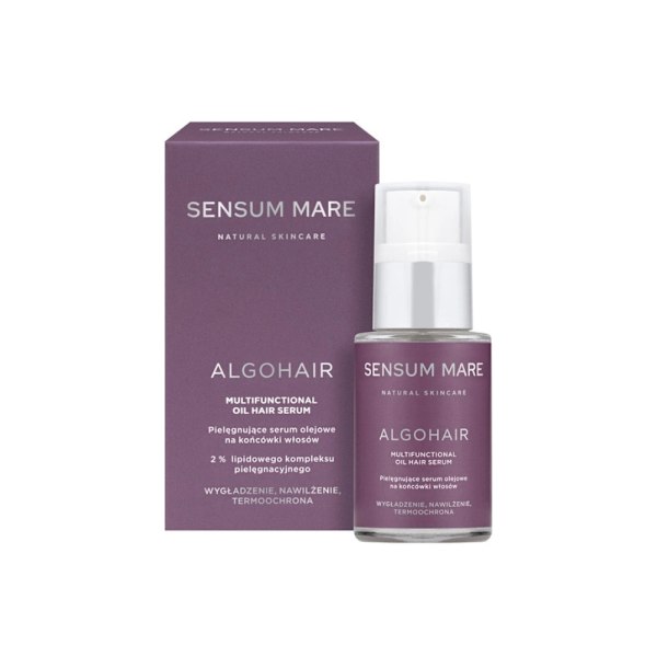 Sensum Mare ALGOHAIR Närande oljeserum för hårtoppar, 15 ml 15