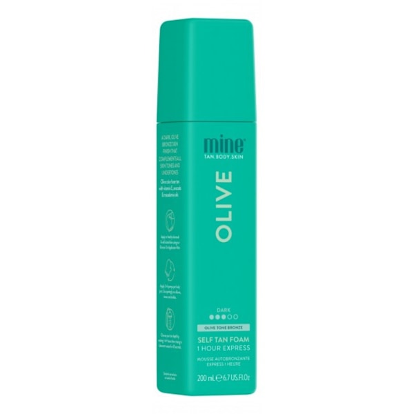 MineTan Olive Foam Self-Tanner 200 ml - Självbrännarskum 200