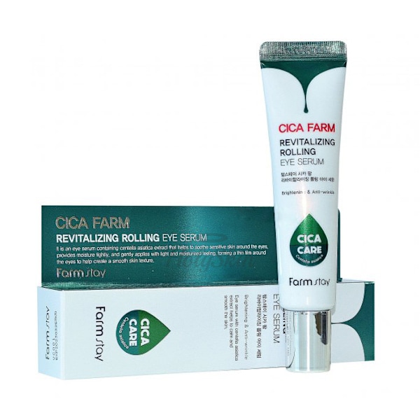 FARM STAY CICA Farm Revitalizing Rolling Eye Serum 25 ml - Revitaliserande ögonserum 25