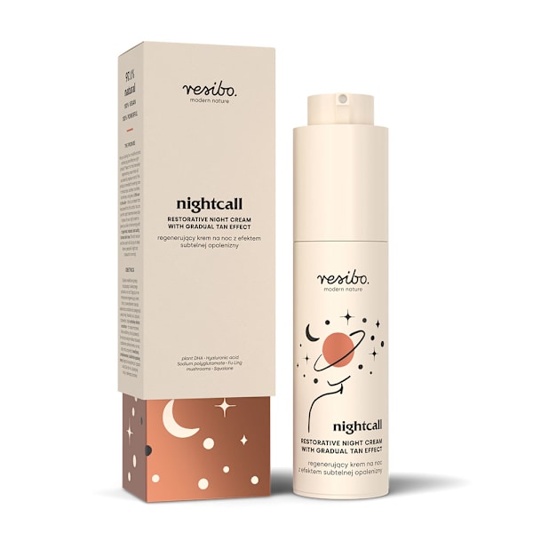Resibo Nightcall regenererande nattkräm med subtil solbränna, 50ml 50