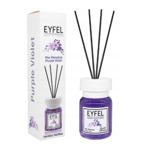 Set med 3 blommiga dofter EYFEL, 3 x 120 ml: Bukett blommor + Viol + Jasmin