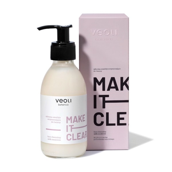 VEOLI Botanica Milk Face Cleansing Emulsion MAKE IT CLEAR, 200 ml 200