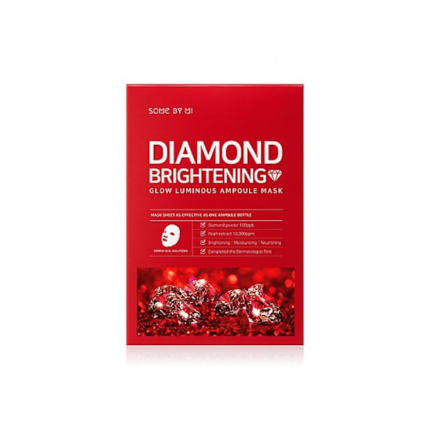SOME BY MI Diamond Brightening Calming Glow Luminous Ampoule Mask 1 st - Ampoule Brightening Calming Glow Mask