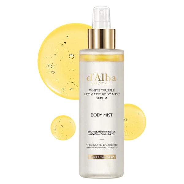 d'Alba Vit Tryffel Aromatisk Body Mist Serum 180 ml - tvåfasig kroppsmist 180