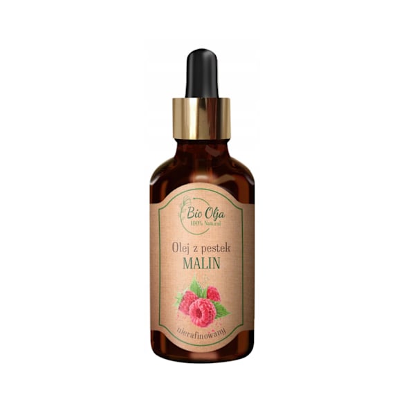 BIO OLJA - Hallonfröolja, kallpressad, oraffinerad, 50 ml 50