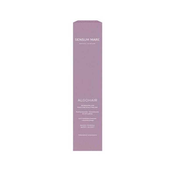 Sensum Mare ALGOHAIR Peeling kwasowo - enzymatyczny do skóry głowy, 150 ml 150