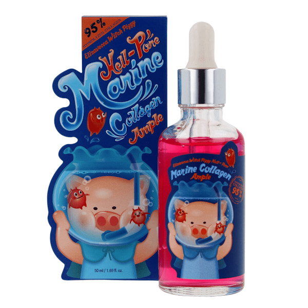 ELIZAVECCA Witch Piggy Hell Pore Marine Collagen Ample 50ml - Marine Collagen Serum 50