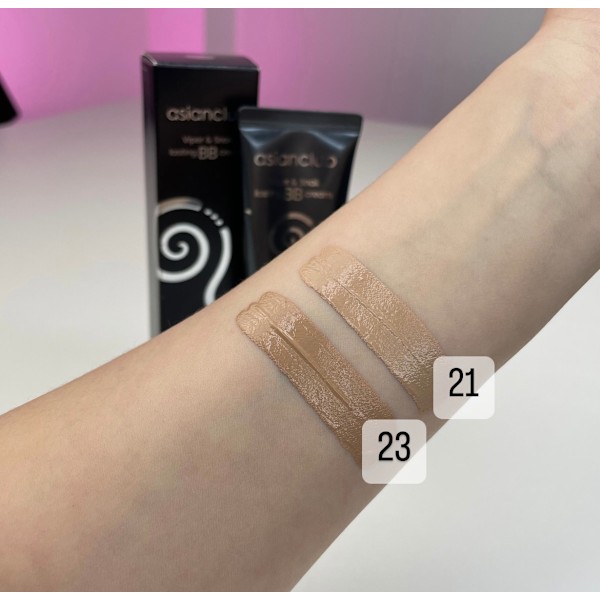 Asian Club VIPER &amp; SNAIL LASTING BB CREAM SPF 50+ PA++ No 23, 50g - Multifunktionell BB-kräm 50