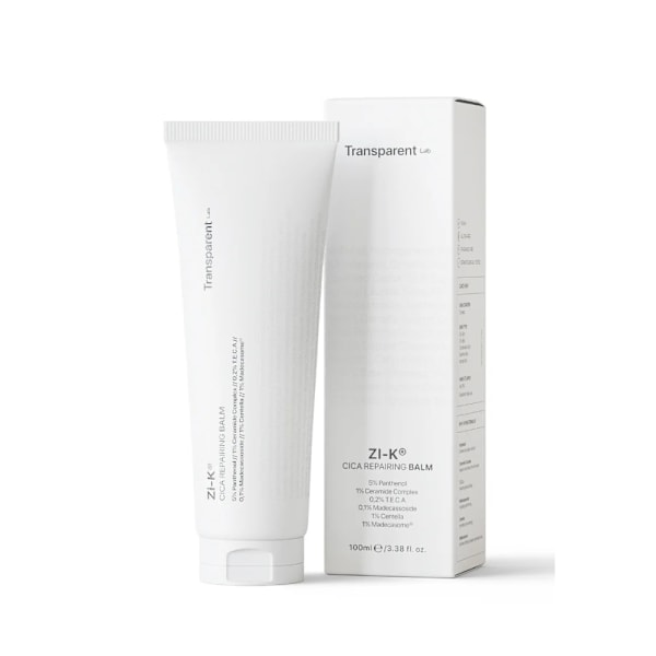 Transparent Lab ZI-K Cica Repairing Balm 100 ml - Regenererande balsam med centella asiatica 100