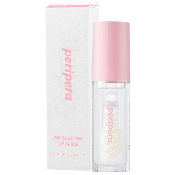 Peripera INK GLASTING LIP GLOSS 001 CLEAR 4,5 ml - transparent läppglans