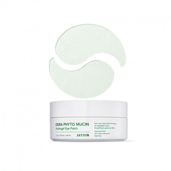 JAYJUN Okra Phyto Mucin Hydrogel Ögonplåster 60st - Hydrogel Ögonplåster