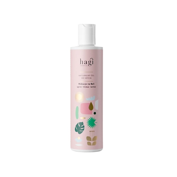 Hagi Natural Body Wash 300 ml - Naturlig kroppstvättgel Semester på Bali 300