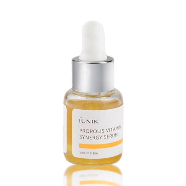 iUNIK Propolis Vitamin Synergy Miniature Serum 15 ml - Multifunktionellt ansiktsserum i MINI SIZE 15