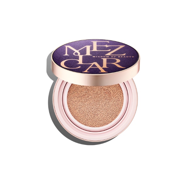 MEZCLAR Skin Care Air Fit Cover Cushion (Purple) No.21, 10 g - Multifunktionell foundation i kuddform 10