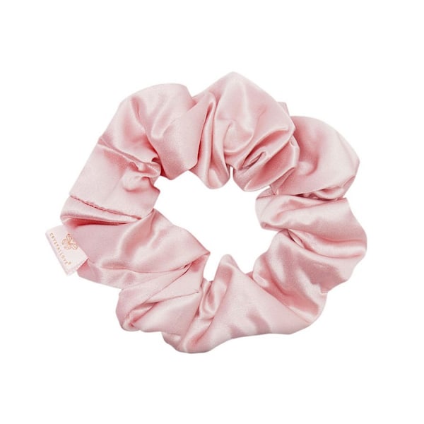 CRYSTALLOVE Silk Hair Tie Rose - Silk hårband