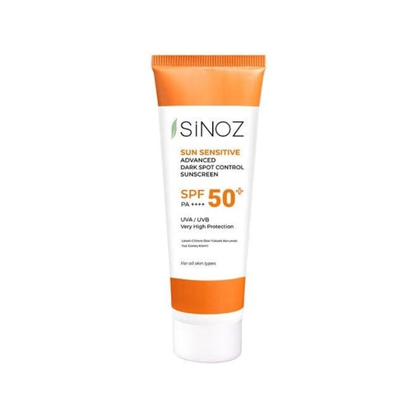 Sinoz - Sun Sensitive Advanced Dark Spot Control SPF 50+ UVA/UVB P++++, 50ml - Avancerad skyddskräm mot pigmentfläckar 50