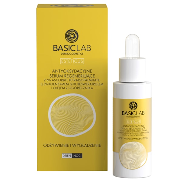 BasicLab Esteticus Antioxidant Recovery Serum Vårdande och utjämnande 30ml 30