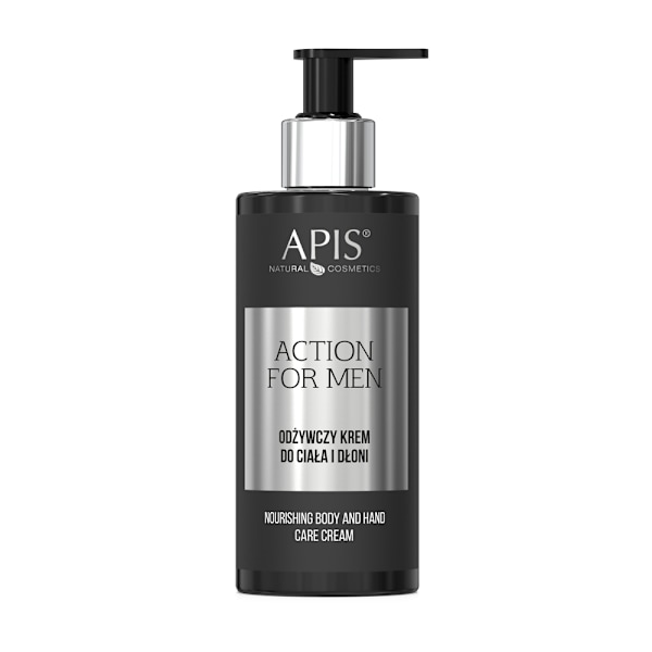 APIS - Action for Men, närande kropps- och handkräm, 300ml 300