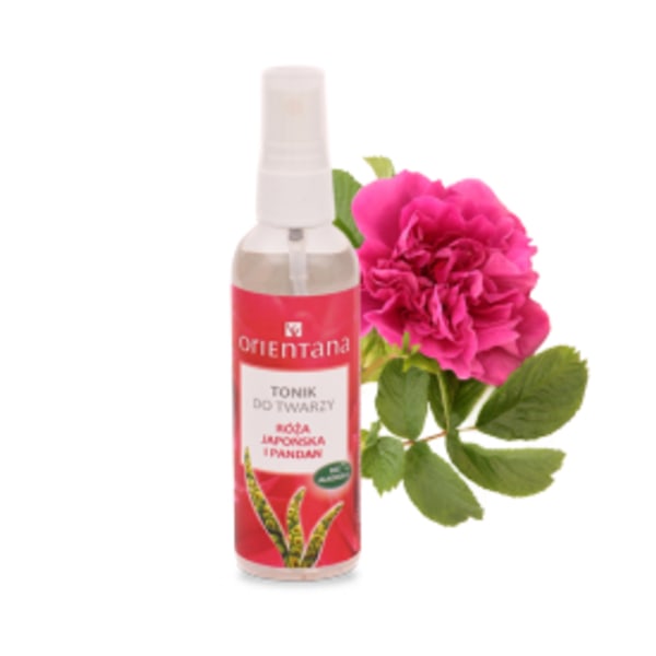 Orientana Face Tonic Japanese Rose &amp; Pandan 100 ml - Face Tonic Japanese Rose &amp; Pandan 100