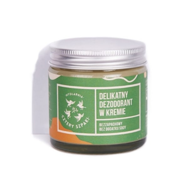 FOUR SPRINGS Gentle Deodorant i oparfymerad kräm, 60ml 60