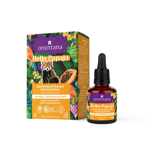 ORIENTANA - HELLO PAPAJA Serum rozjaśniające przebarwienia Witamina C Kwas traneksamowy, 30ml 30