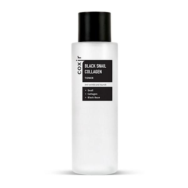COXIR Black Snail Collagen Toner - Kollagentoner med slem från svarta sniglar, 150 ml 150