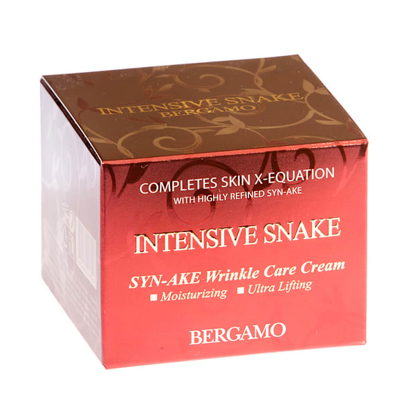 BERGAMO SYN-AKE Snake Wrinkle Cream 50 ml- Antirynkkräm SYN-AKE PEPTYD 50
