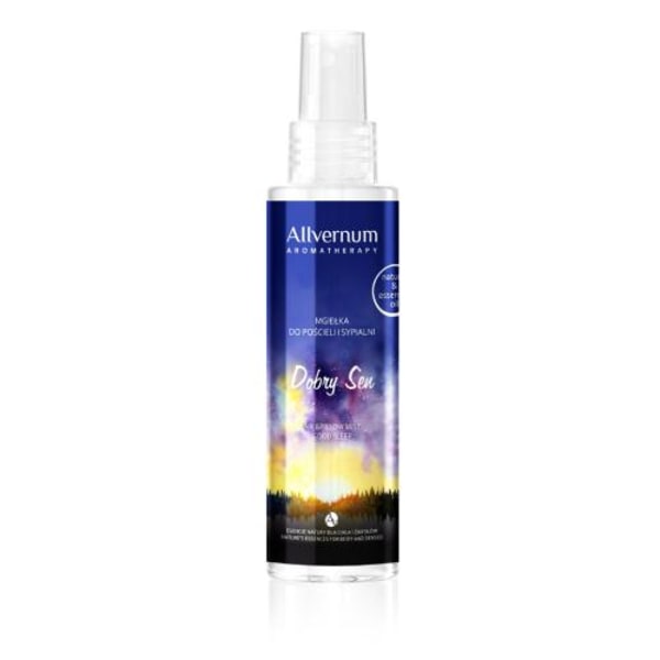 Allvernum Aromatherapy, 125 ml mgiełka do pościeli i sypialni Dobry Sen 125