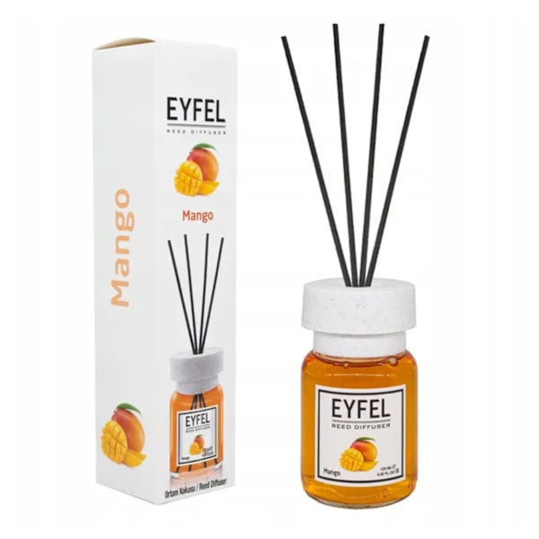 Set med 3 fruktiga hemdofter EYFEL, 3 x 120 ml: Mango + Apelsin + Citron 360