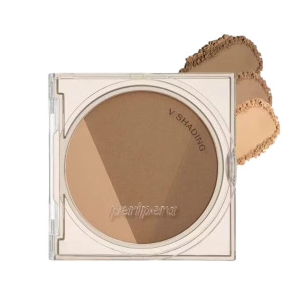 Peripera Ink V Shading NYHET #02 Deep Brown, 9,5 g - contouring bronzer i en varm brun nyans 9.5