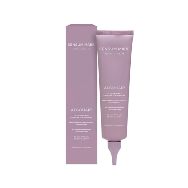 Sensum Mare ALGOHAIR Peeling kwasowo - enzymatyczny do skóry głowy, 150 ml 150