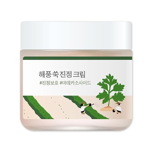 Round Lab Mugwort Calming Cream 80ml - Lugnande och återfuktande ansiktskräm 80