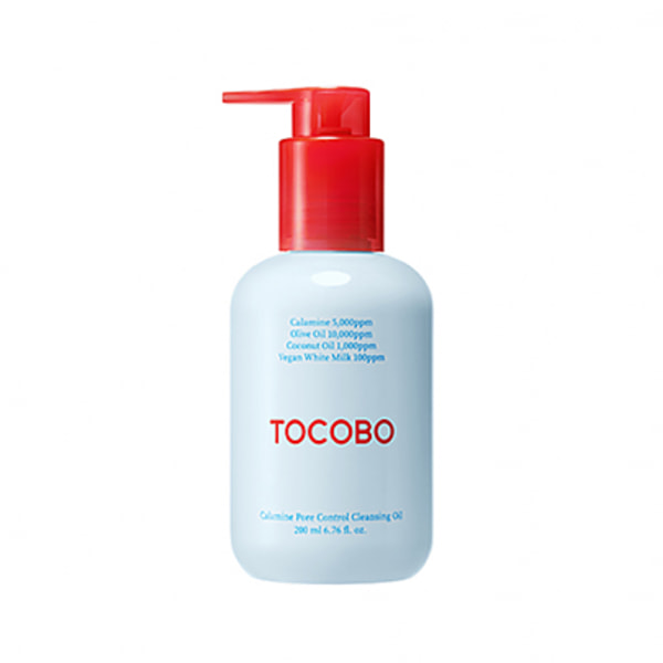 TOCOBO Calamine pore Control Cleansing Oil 200ml - Makeupborttagningsolja för problematisk och fet hud 200