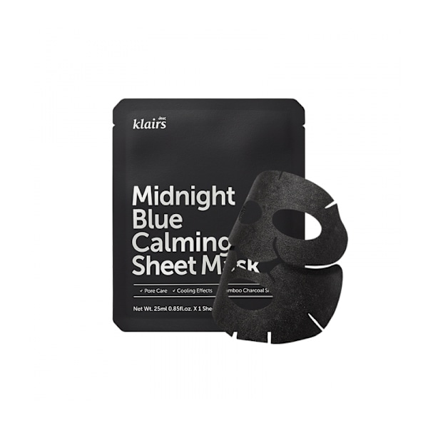 KLAIRS Midnight Blue Calming Sheet Mask 25 ml