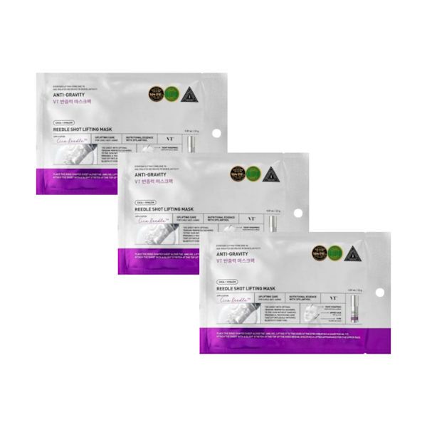 VT Cosmetics Reedle Shot Lifting Mask 3 x 23 g - lyftande ansiktsmask, set om 3
