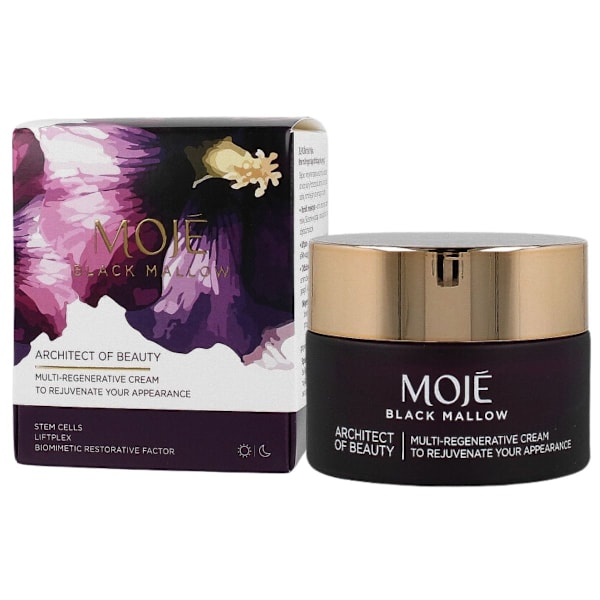 MOJÉ MY BLACK MALLOW Architect of Beauty en multi-regenererande kräm som föryngrar utseendet 50 ml - föryngrande och regenererande ansiktskräm 50